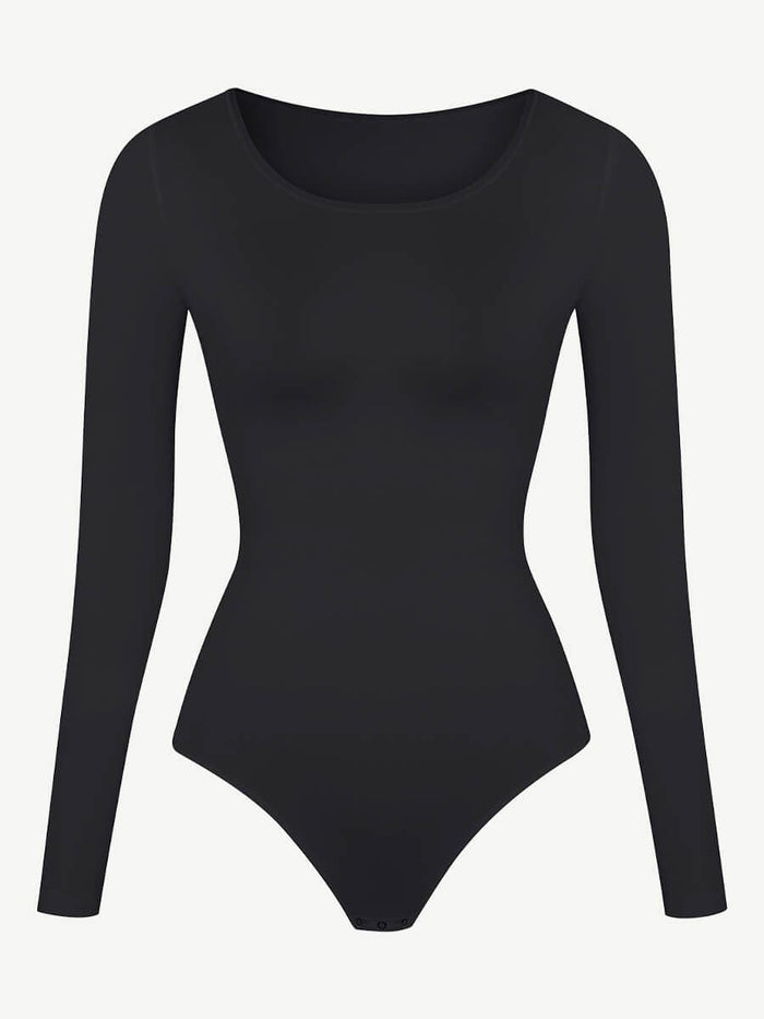 Longsleeve Shaping Bodysuit.   Bodysuit. Compression fabric.  Support. Comfort.